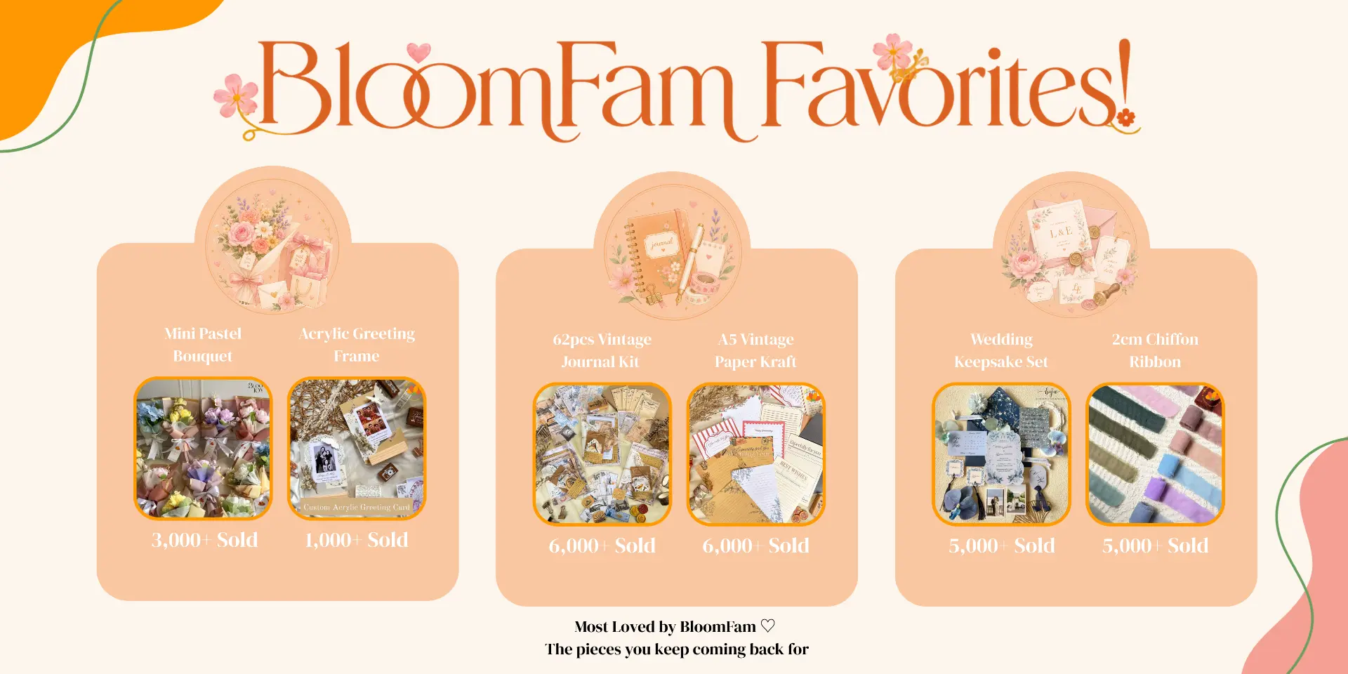 BloomFam Favorites — the pieces our BloomFam loves most